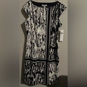 London style collection black and white dress- nwt- size 4- women’s dresses